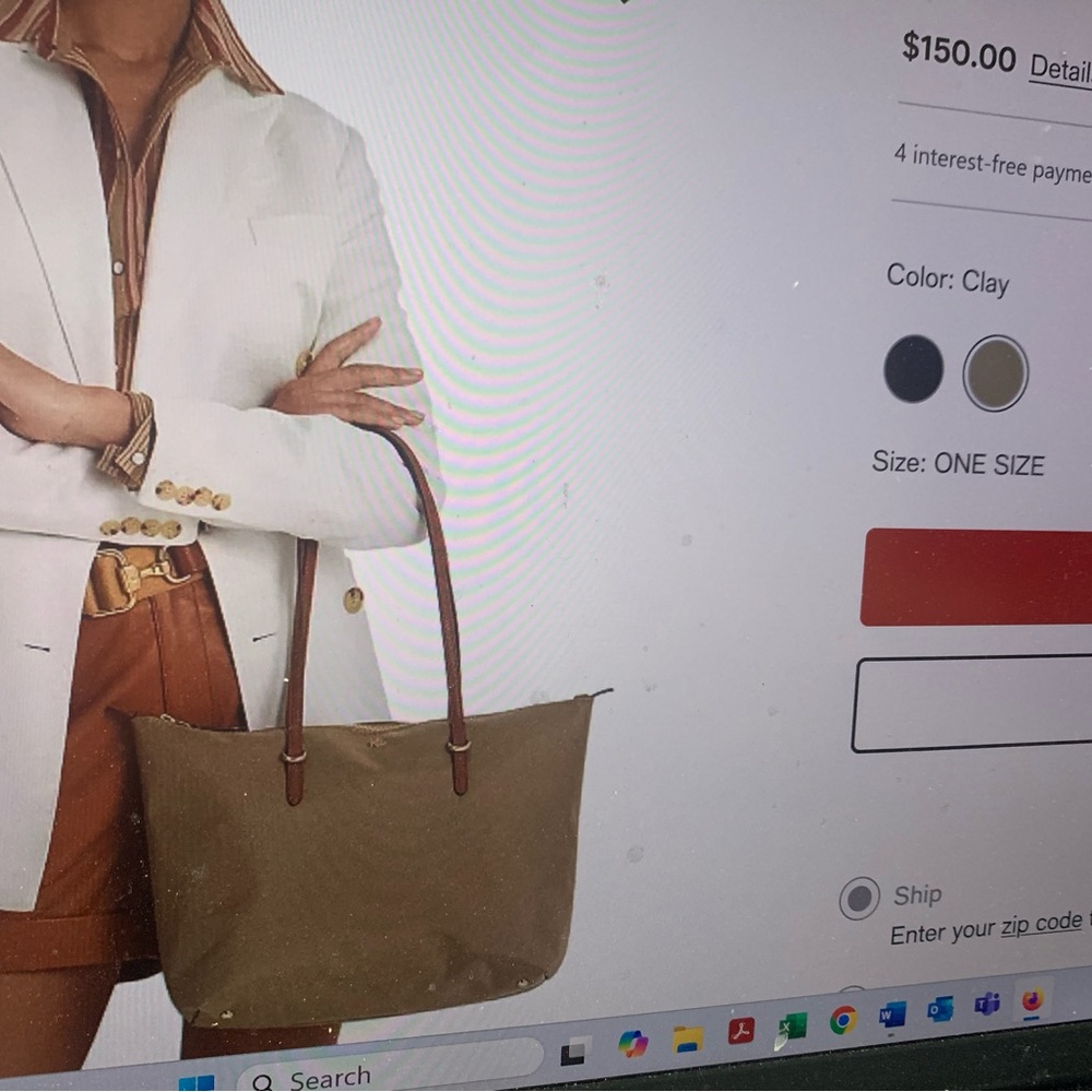 Brand New Lauren Ralph Lauren Tote Bag